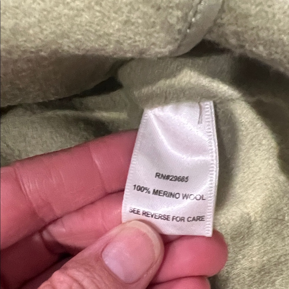 Pendleton Sage Green 100% Merino Wool Jacket Sz XL - Picture 7 of 10